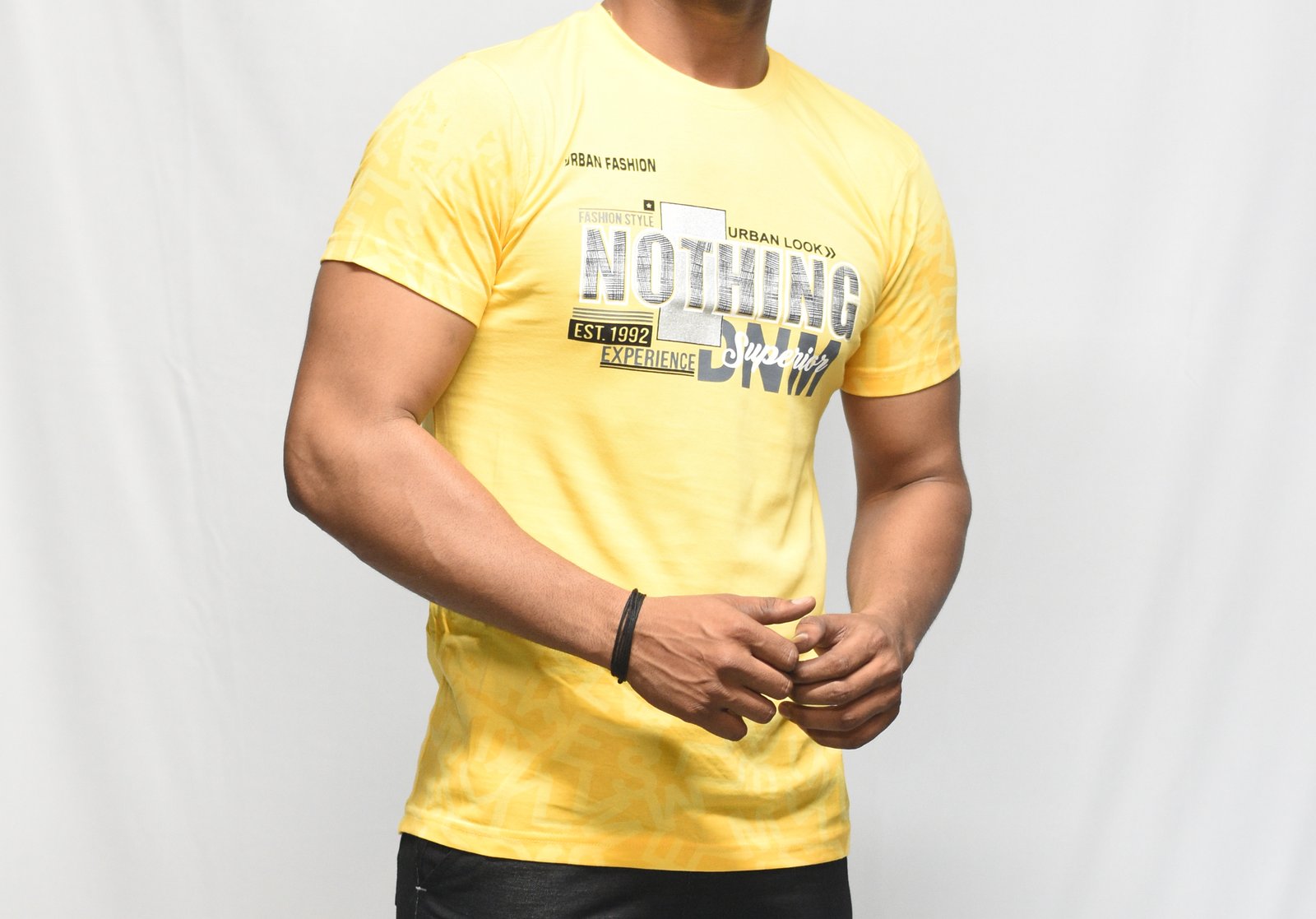Yellow Regular Printed t-shirts